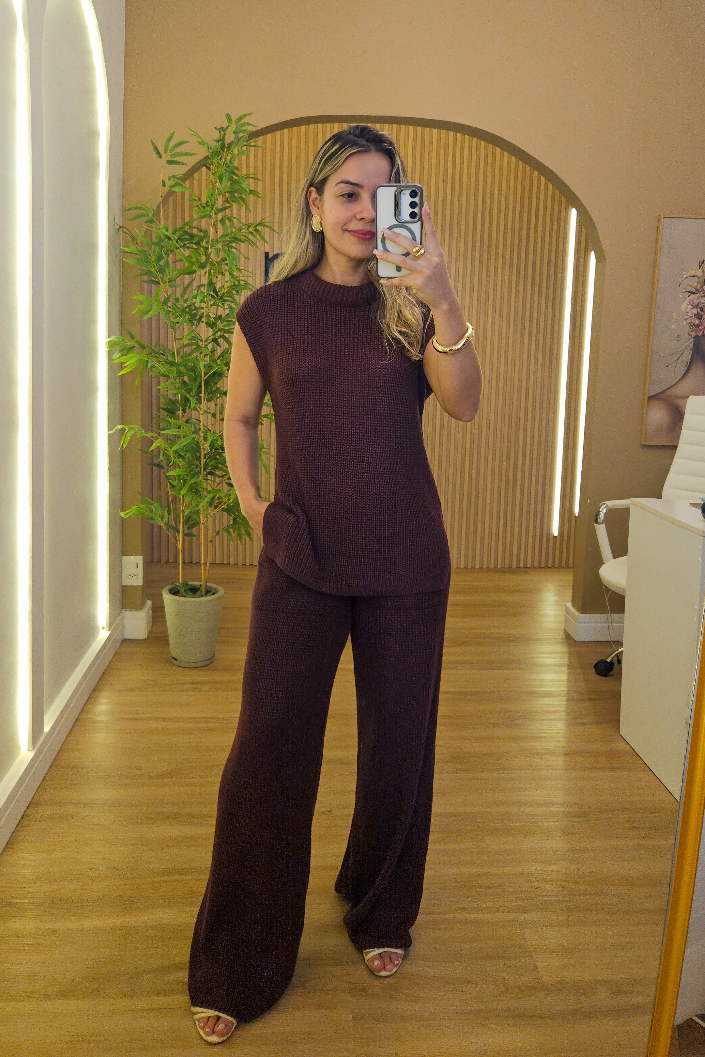 Conjunto Anges em tricot