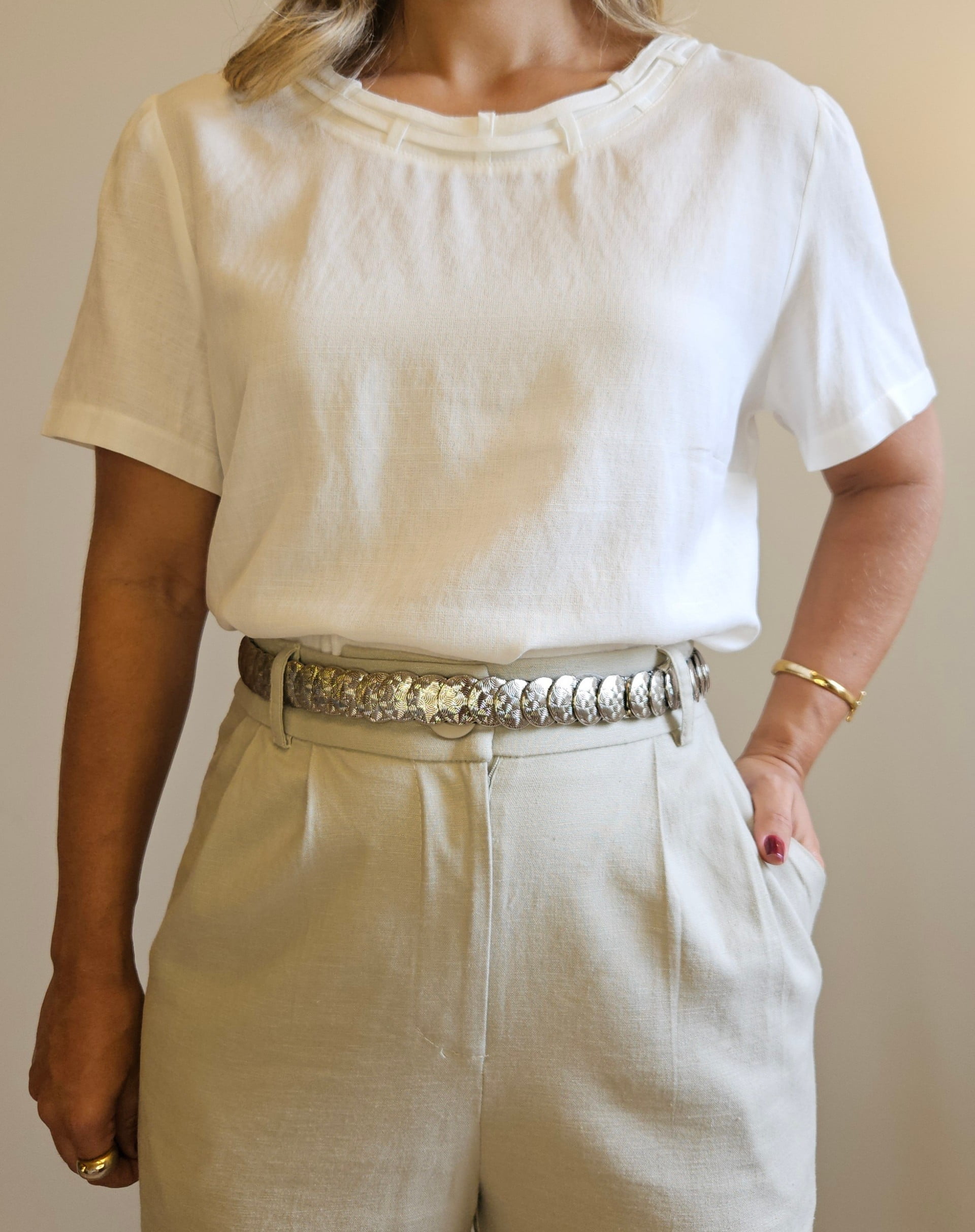 cinto elastico medalha 