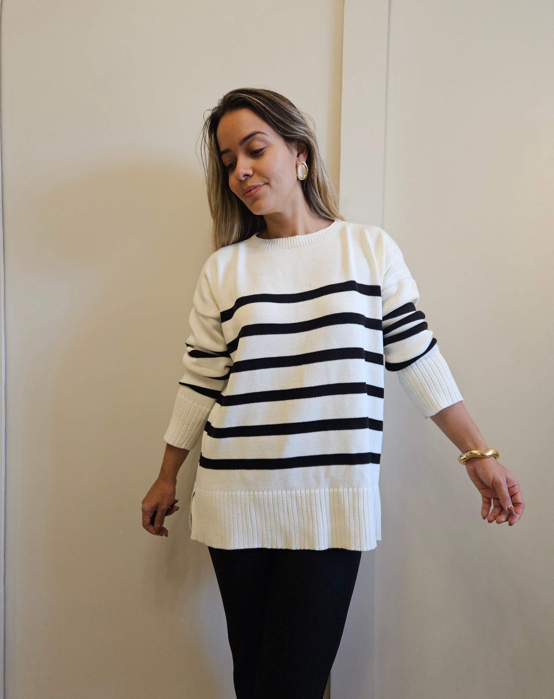 Blusa em tricot nicole