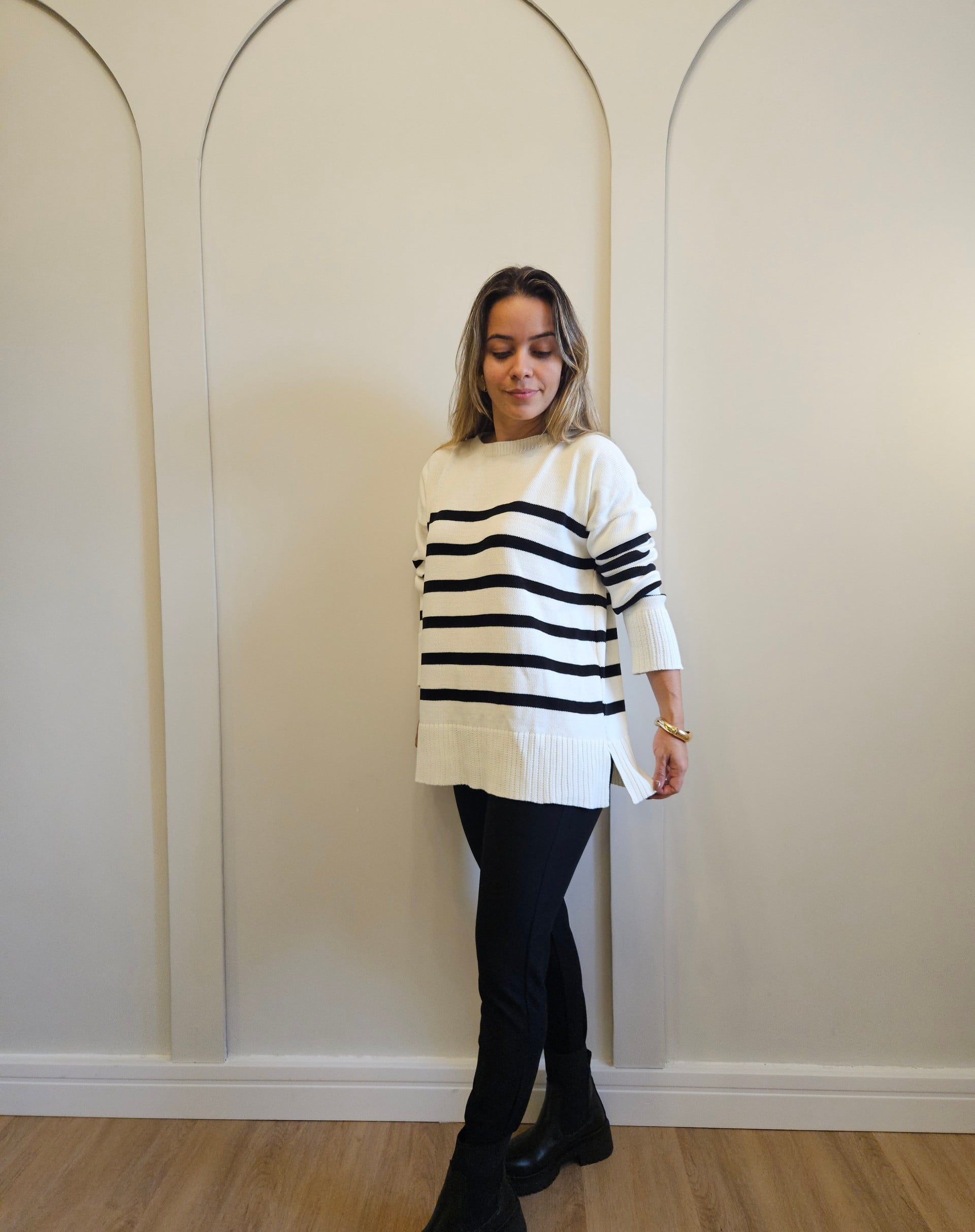 Blusa em tricot nicole