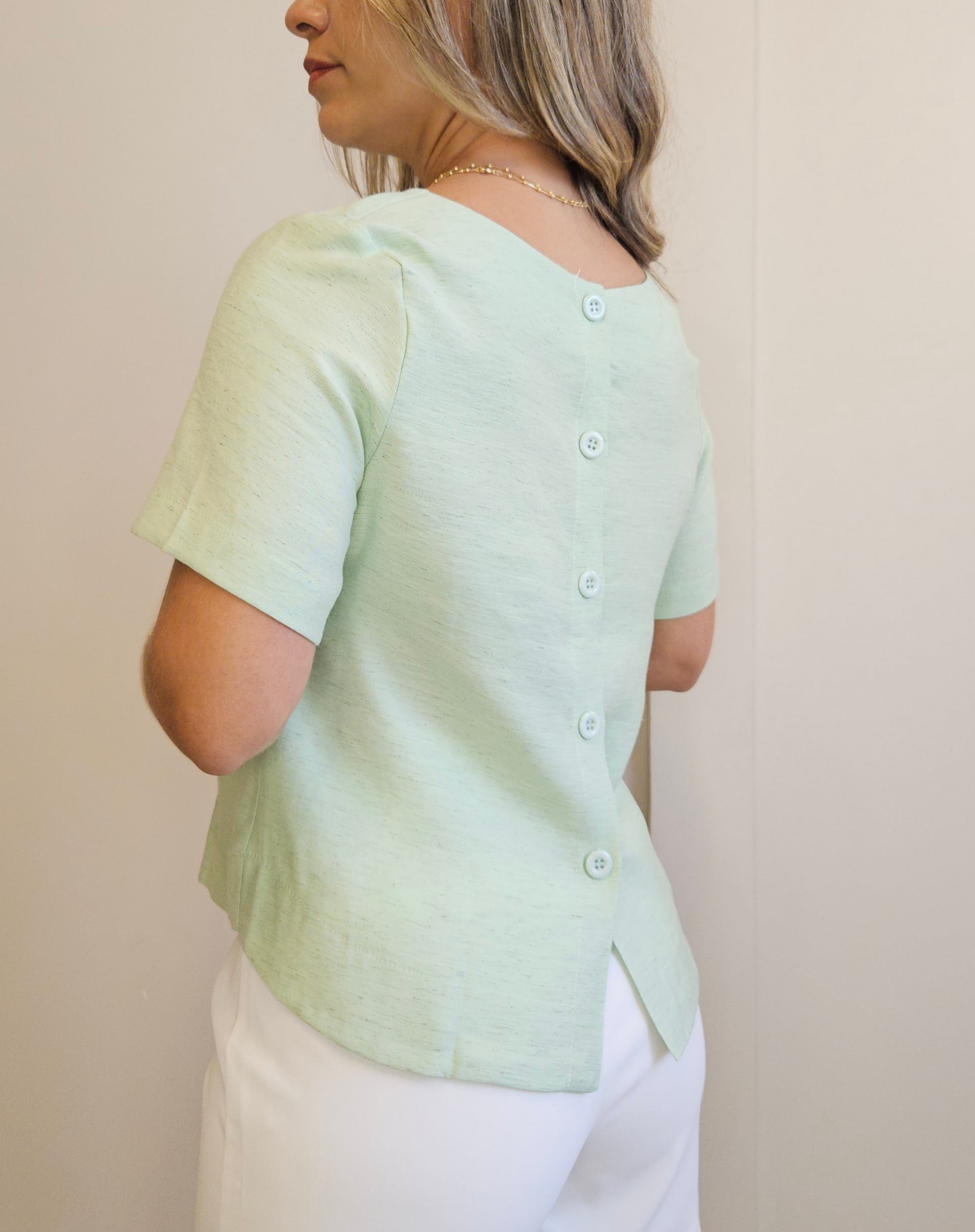 Blusa nubia em viscolinho