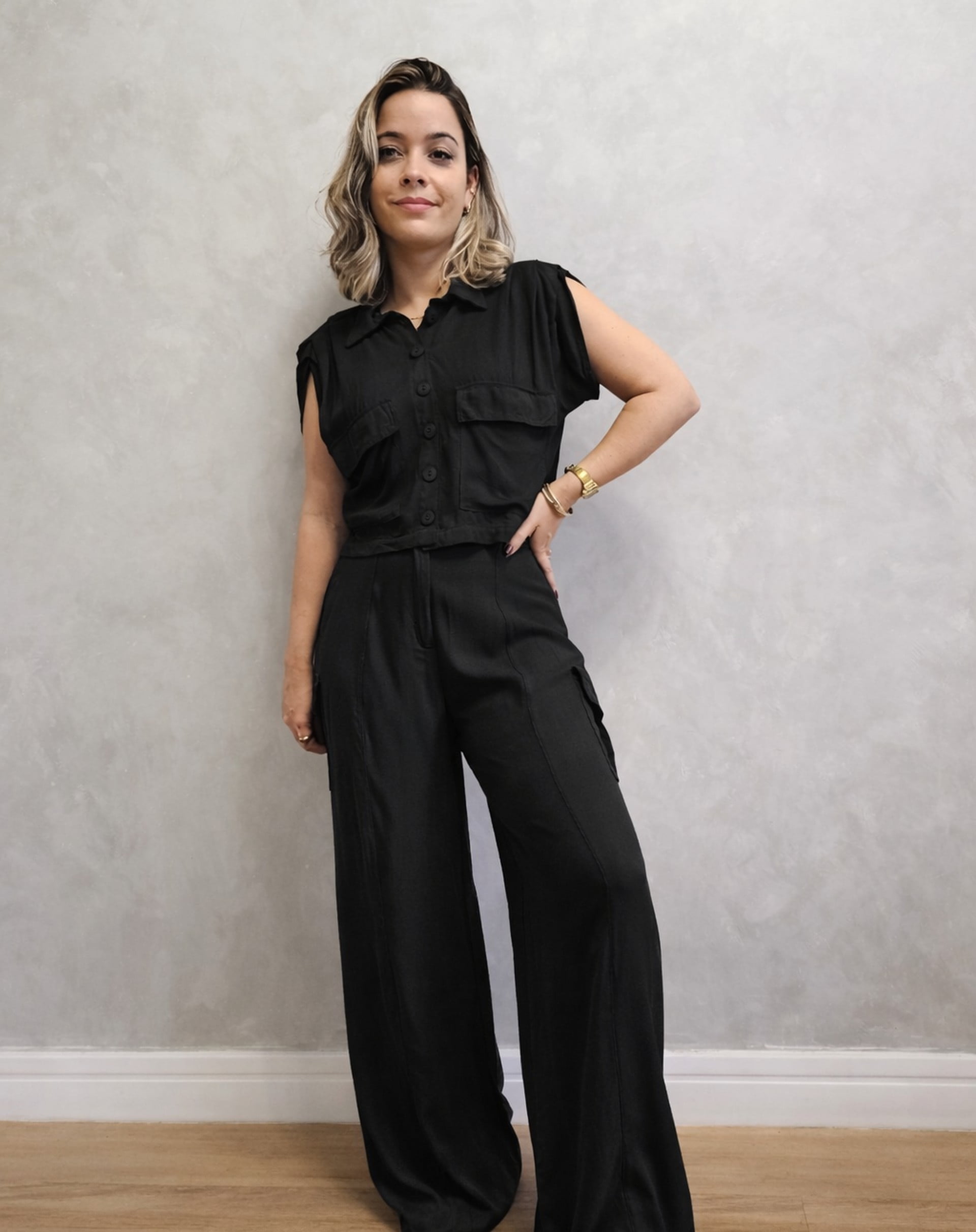 camisa utilitária kiara