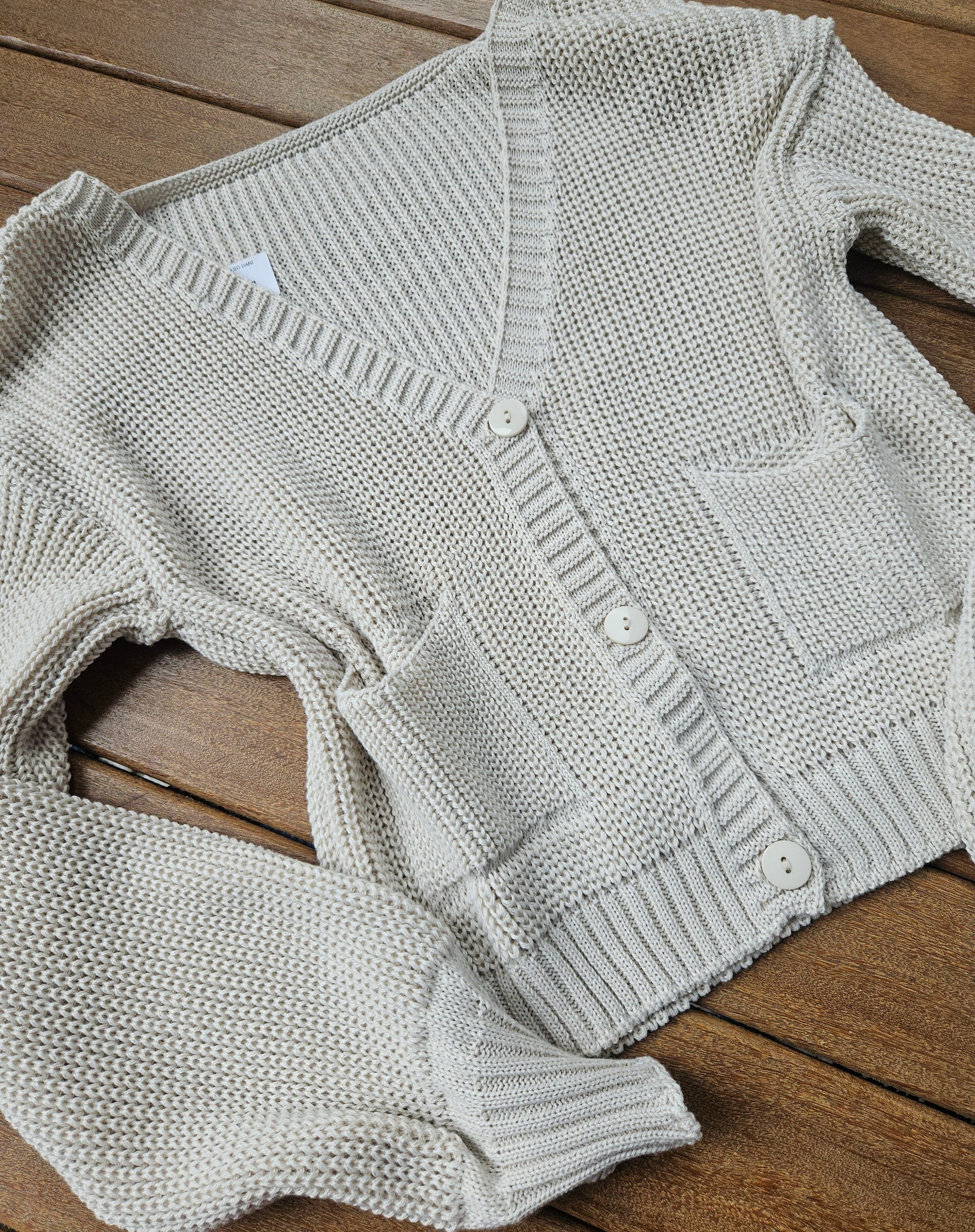 Casaco Dani em tricot