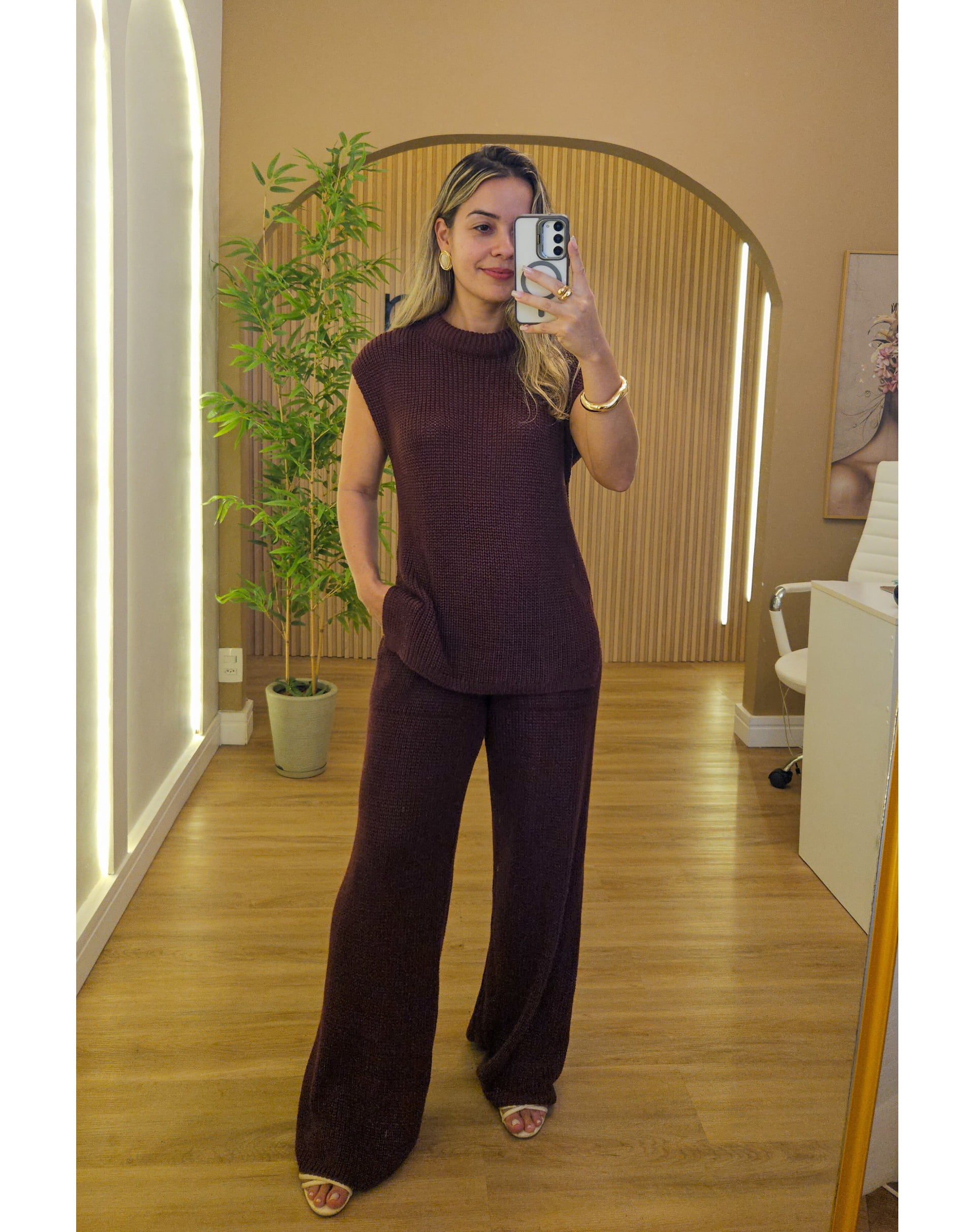 Conjunto Anges em tricot