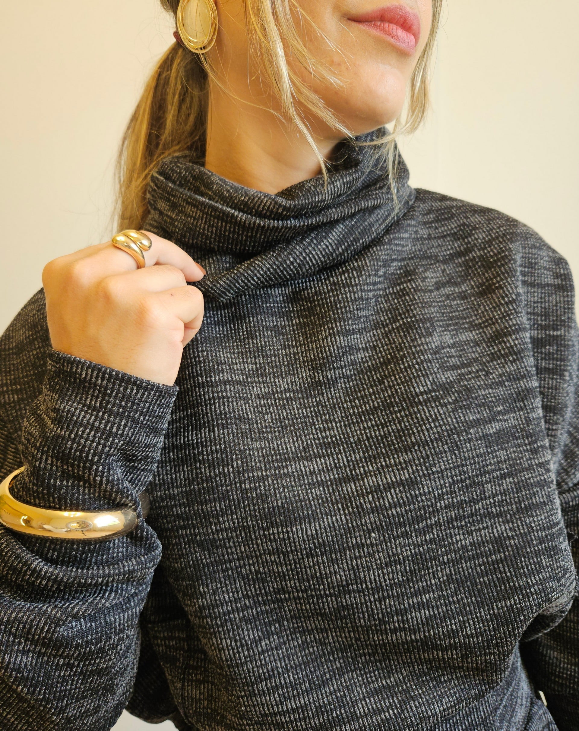 Conjunto canelado premium