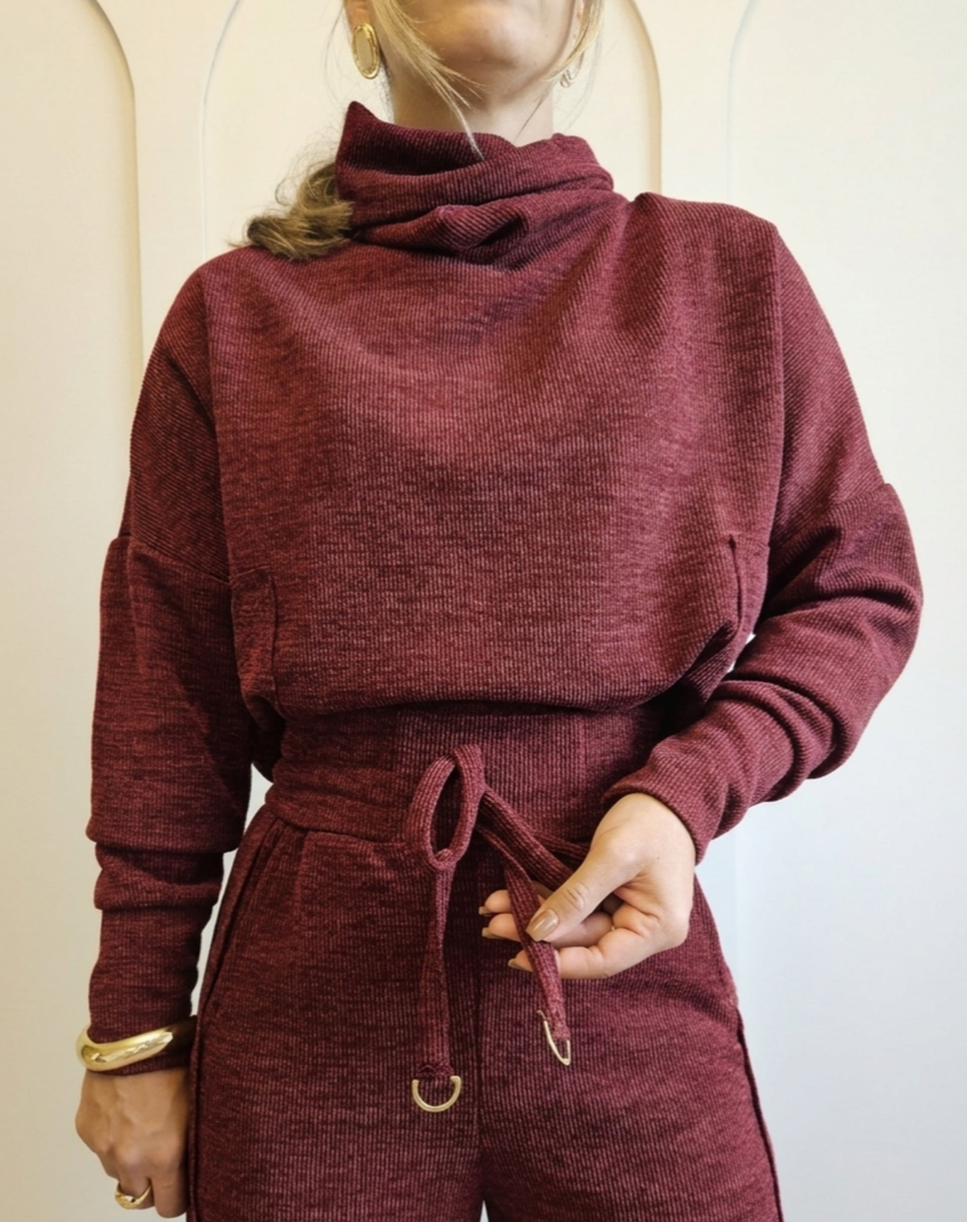 Conjunto canelado premium