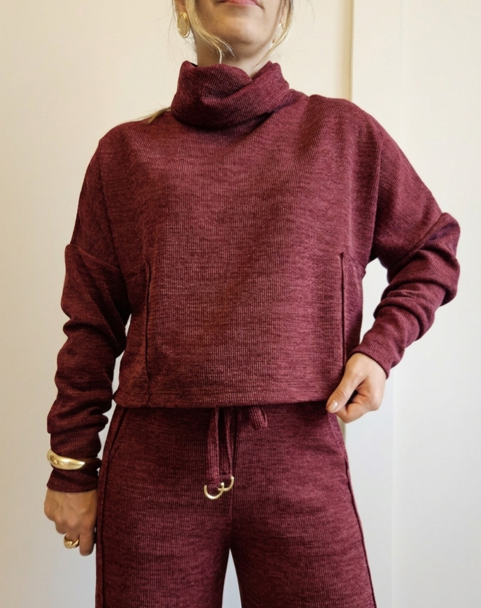 Conjunto canelado premium