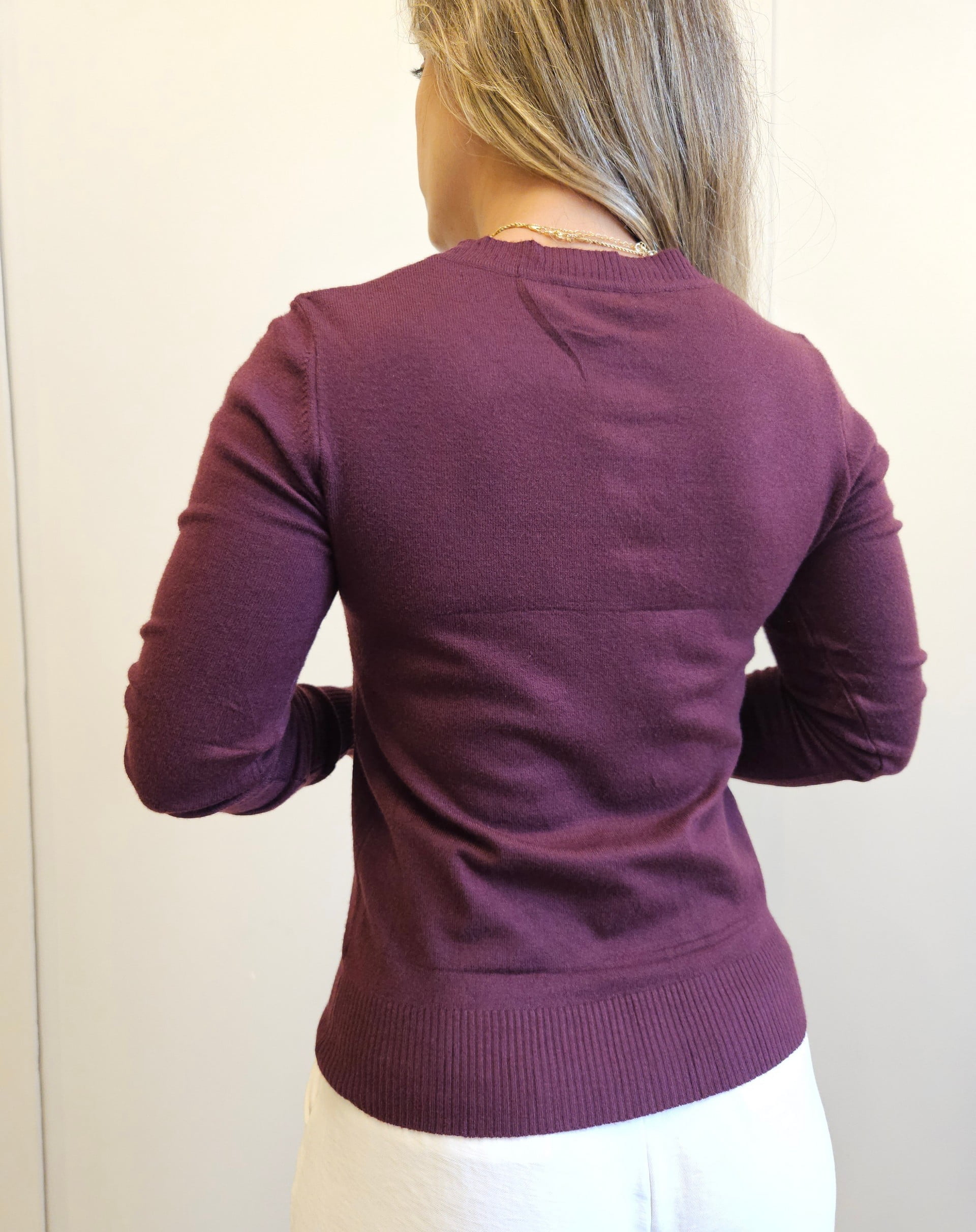 Sueter julia em tricot modal