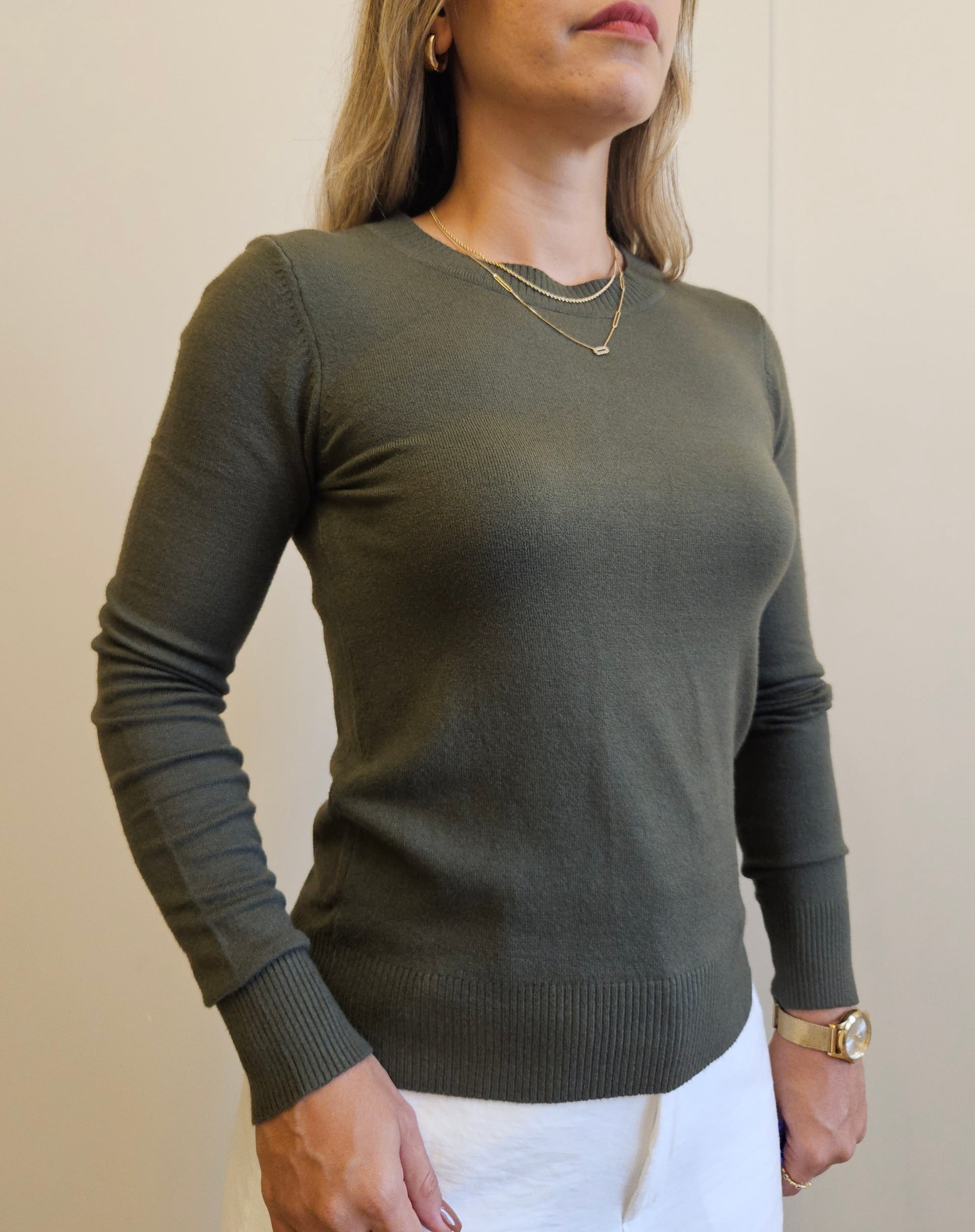 Sueter julia em tricot modal