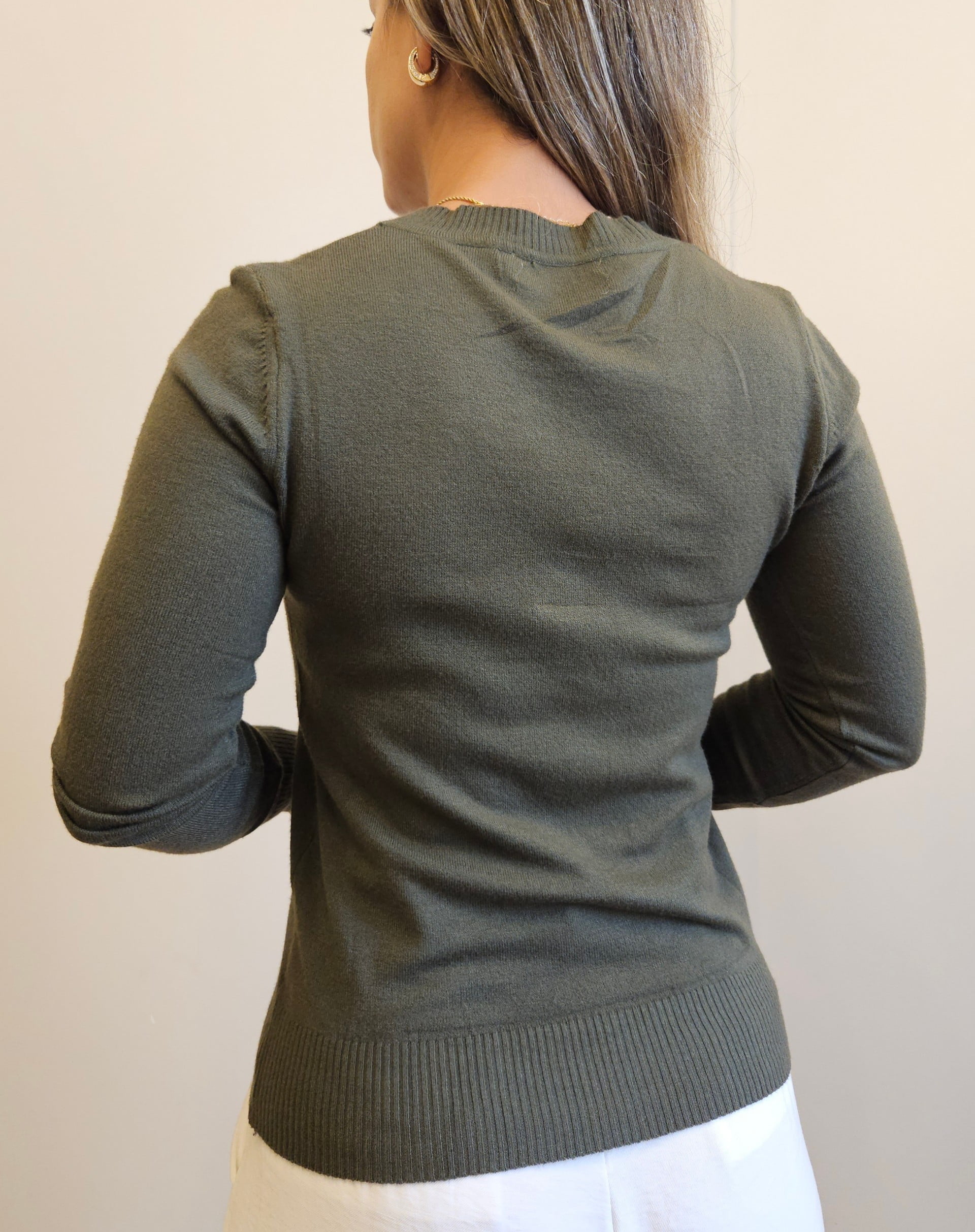 Sueter julia em tricot modal