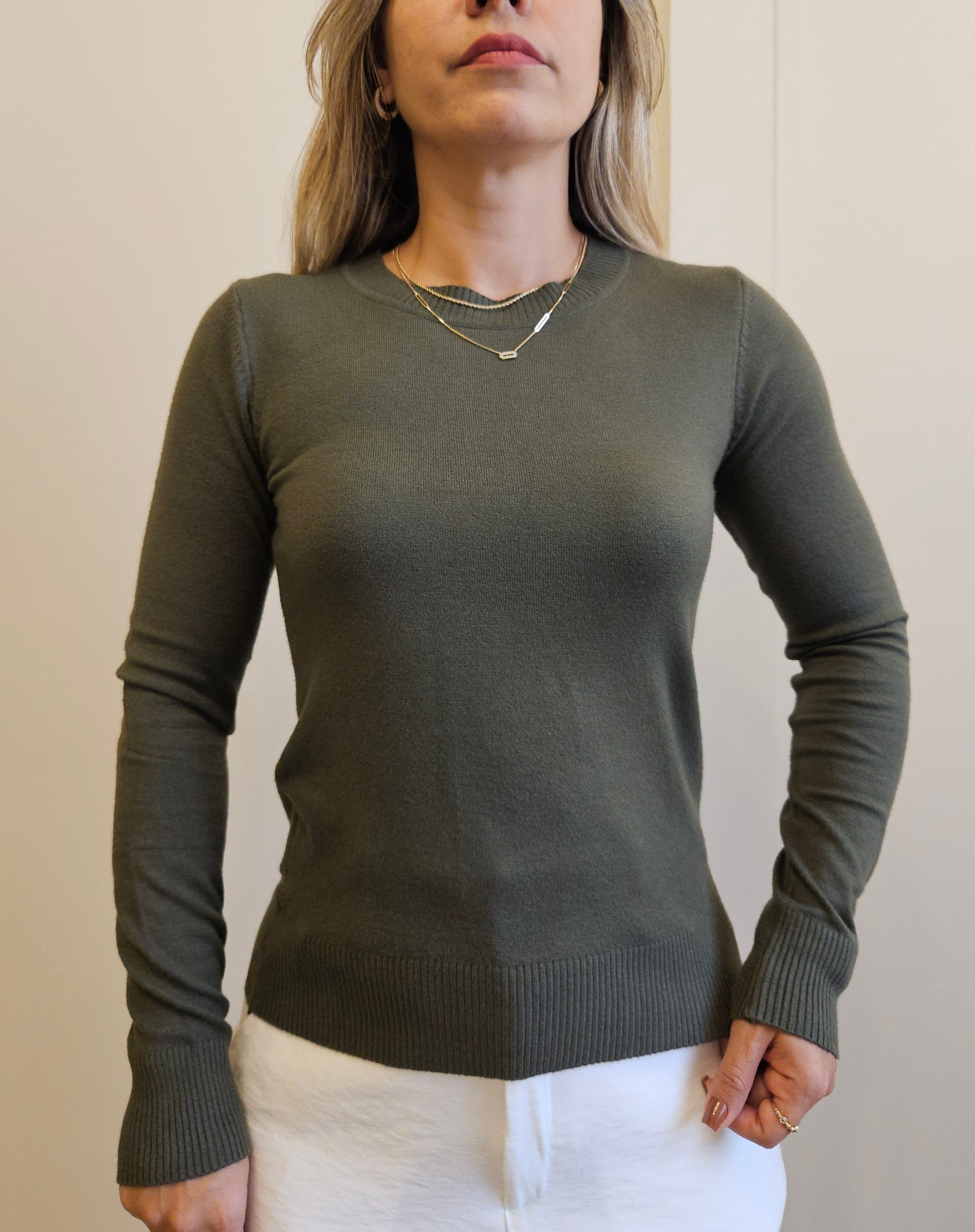 Sueter julia em tricot modal