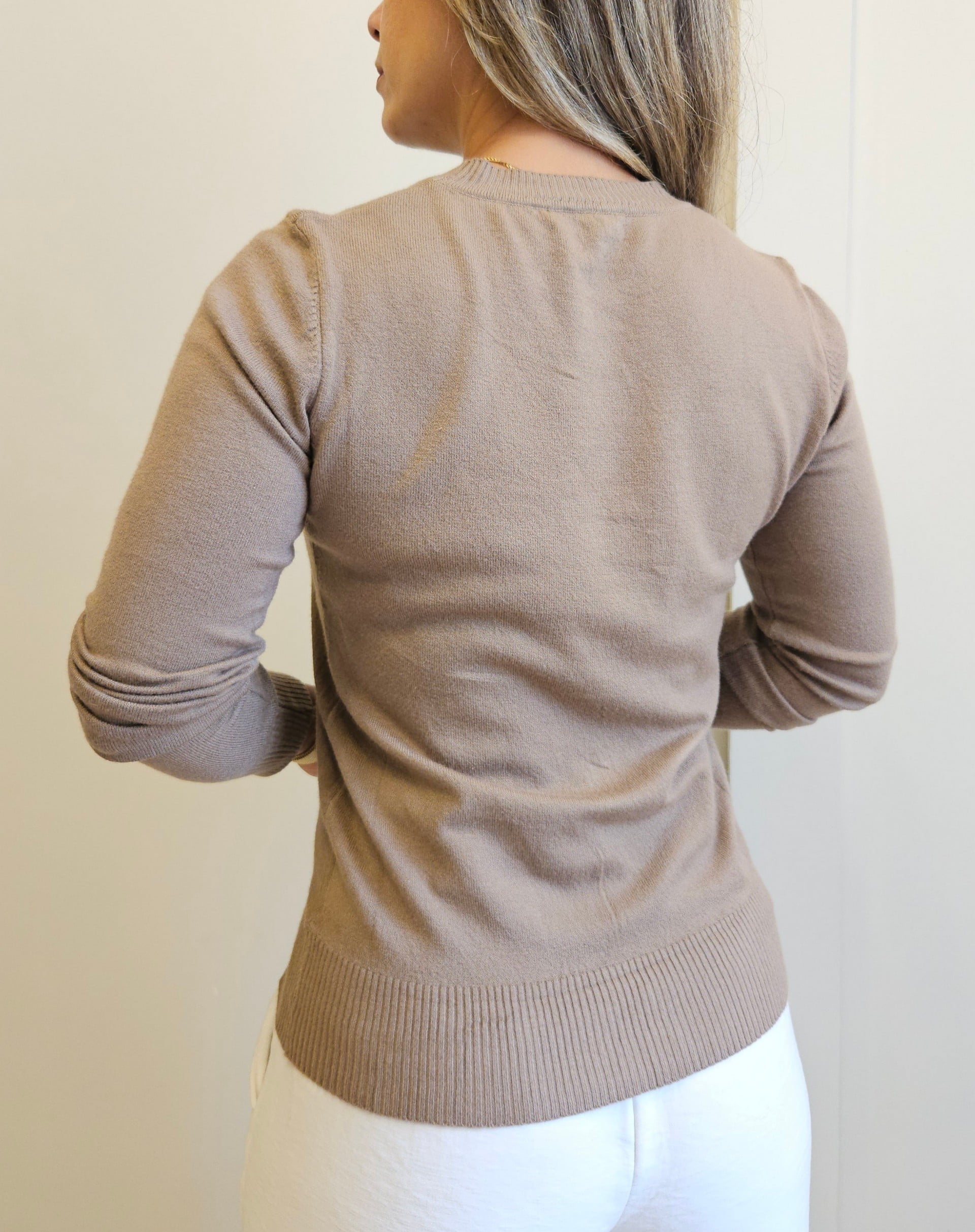 Sueter julia em tricot modal