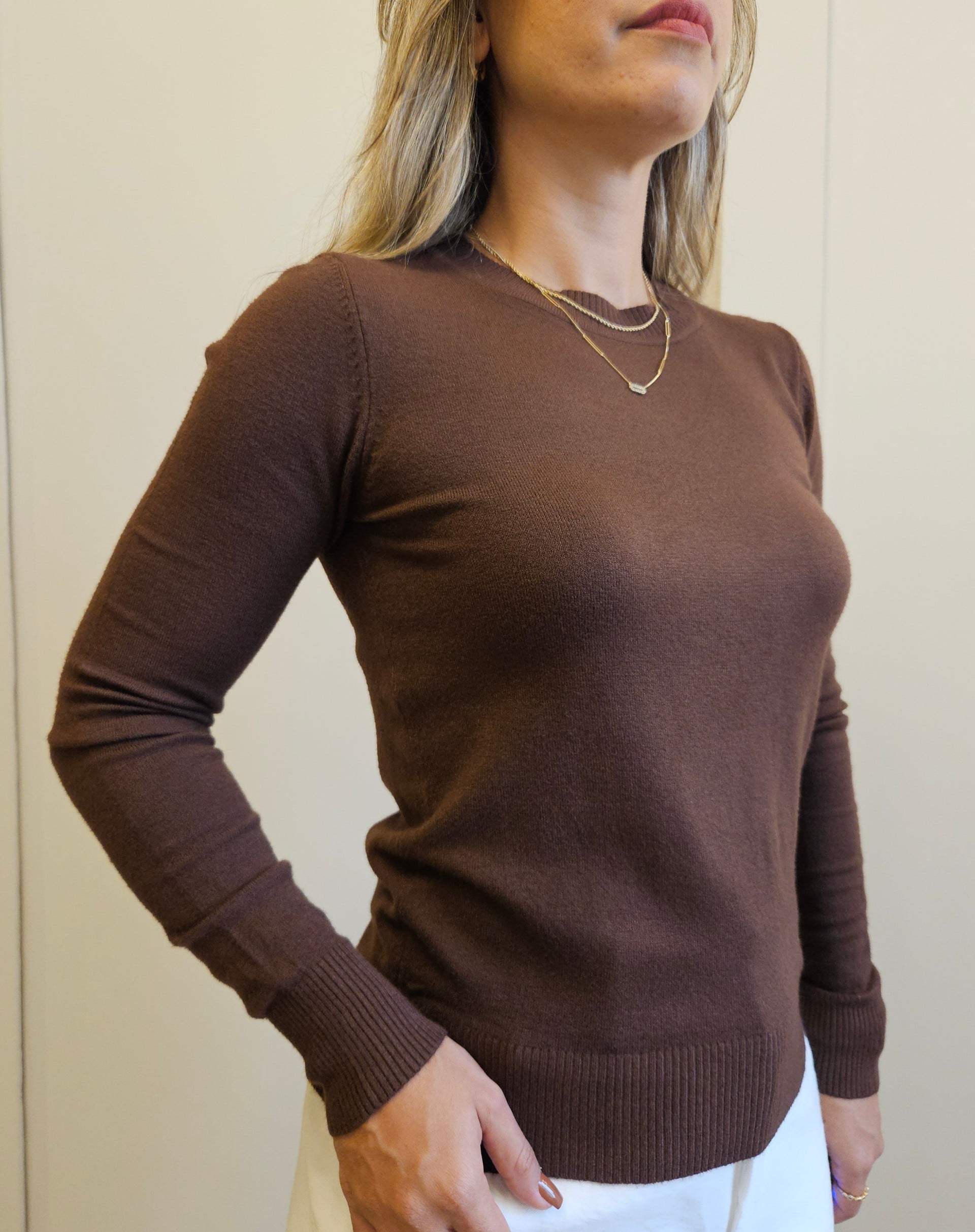 Sueter julia em tricot modal