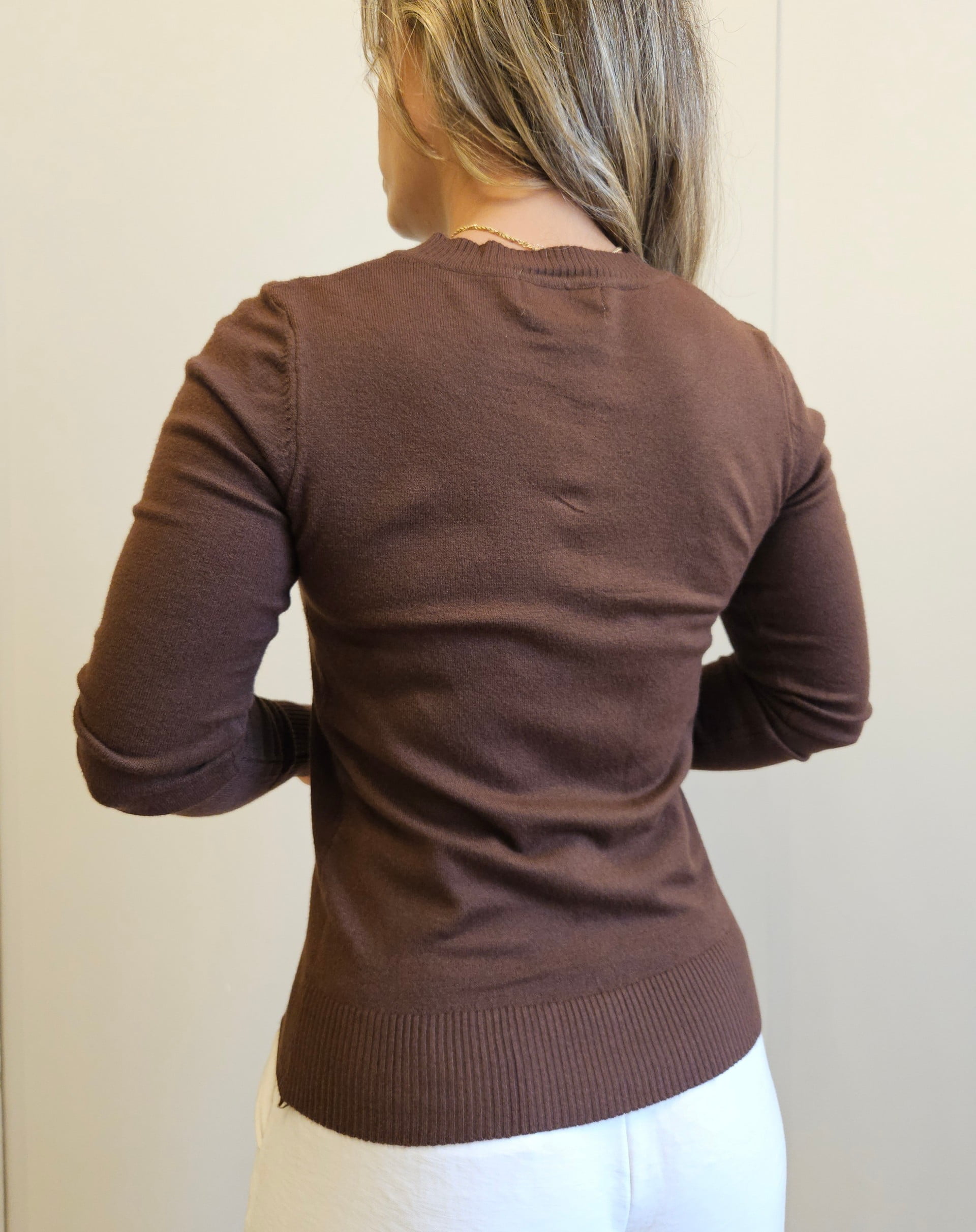 Sueter julia em tricot modal
