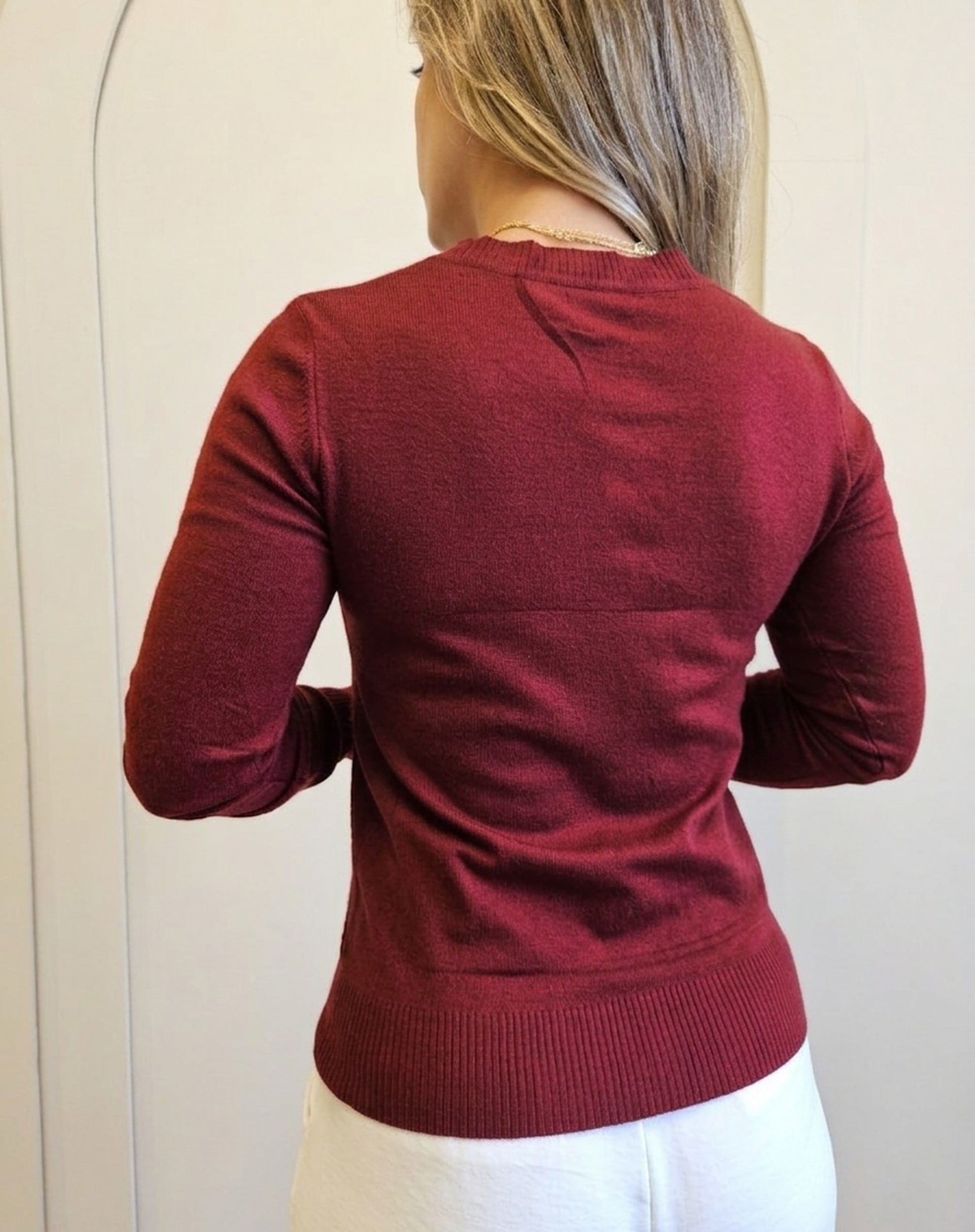 Sueter julia em tricot modal