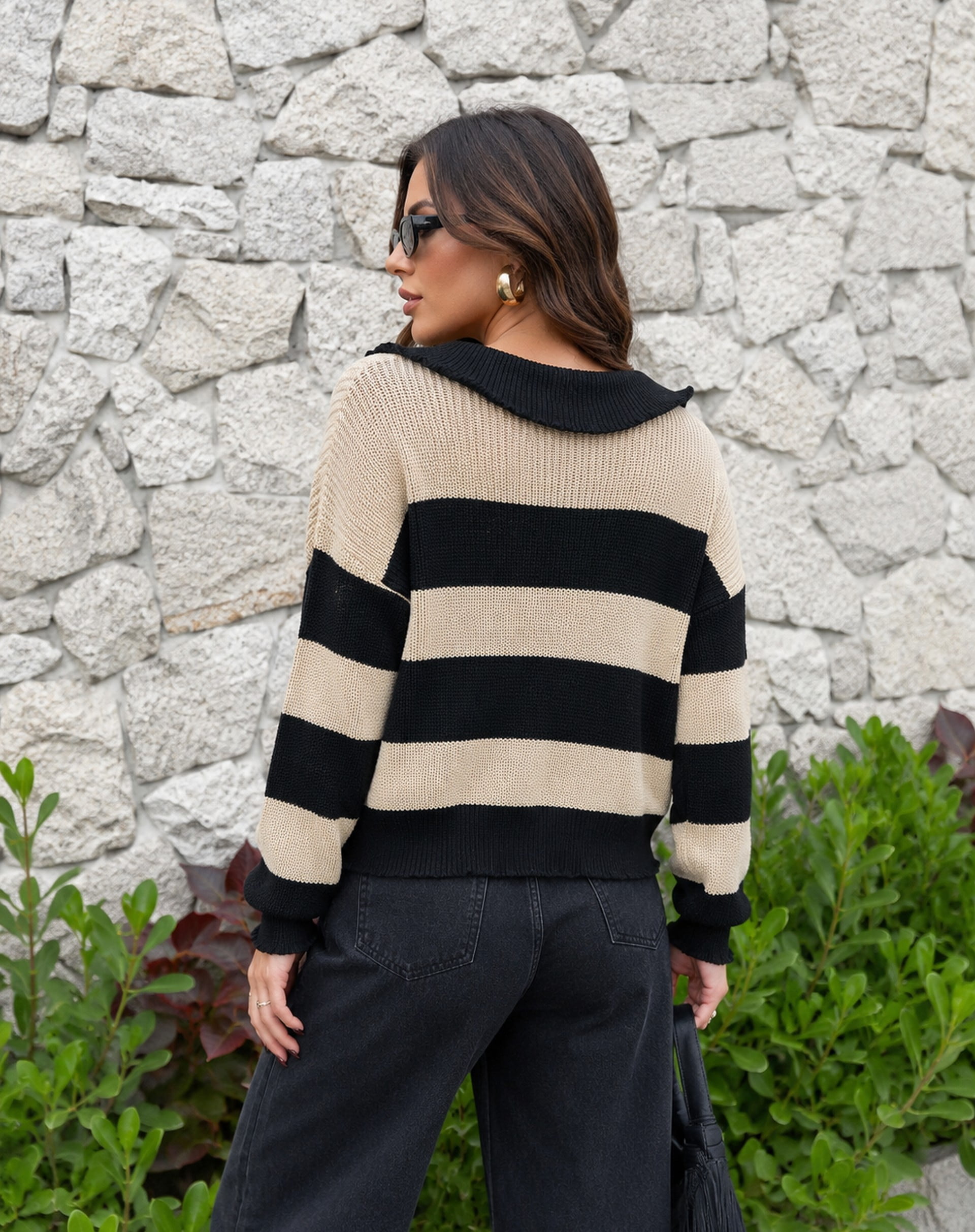 Blusa cintia em tricot