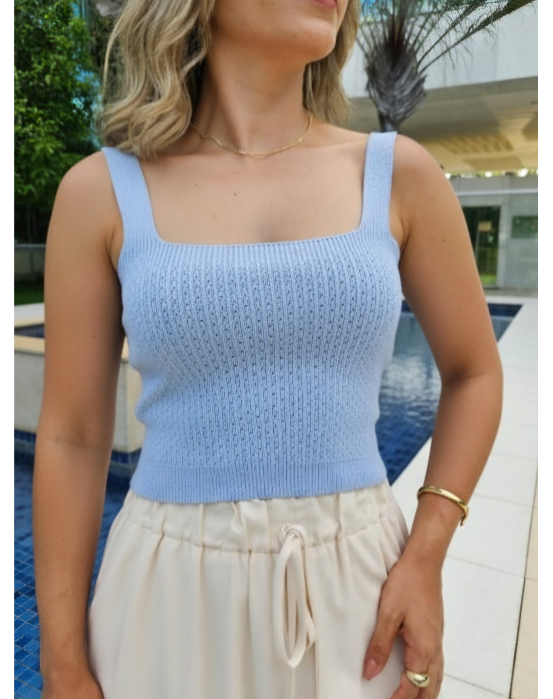 Cropped  tricot Elizabeth