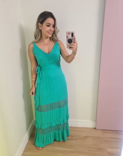 Vestido longo alicia